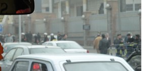 Soldiers outside Prime Minister's office