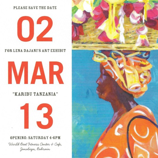 Lena W Dajani Karibu Tanzania Bahrain 2013