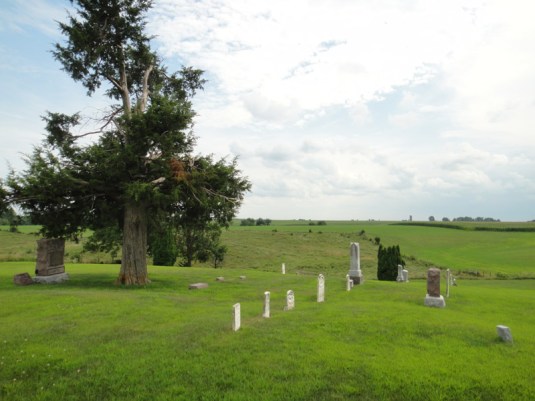 Union Township Cemetery near Oskaloosa Iowa by Eva the Dragon 2011_edited-1