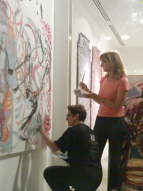 Rachel Gadsden Painting in Adliya