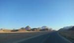 desert highway to wadi rum&nbsp;jordan