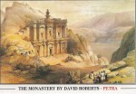 the monastery by david roberts petra&nbsp;jordan