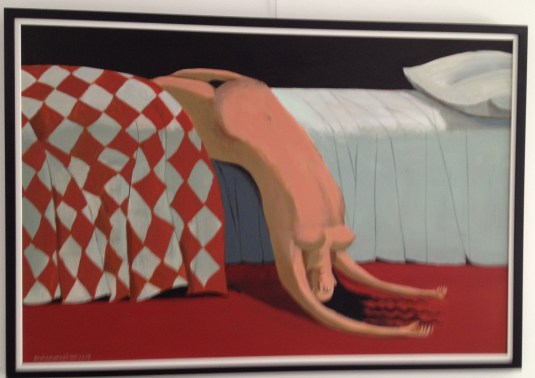 annie kurkdjian bored woman bed  #art 2013
