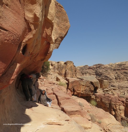 petra cliff walking by eva the dragon 2013